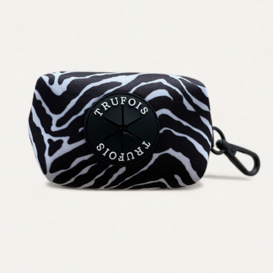 Poop Bag Holder - Zebra Essential