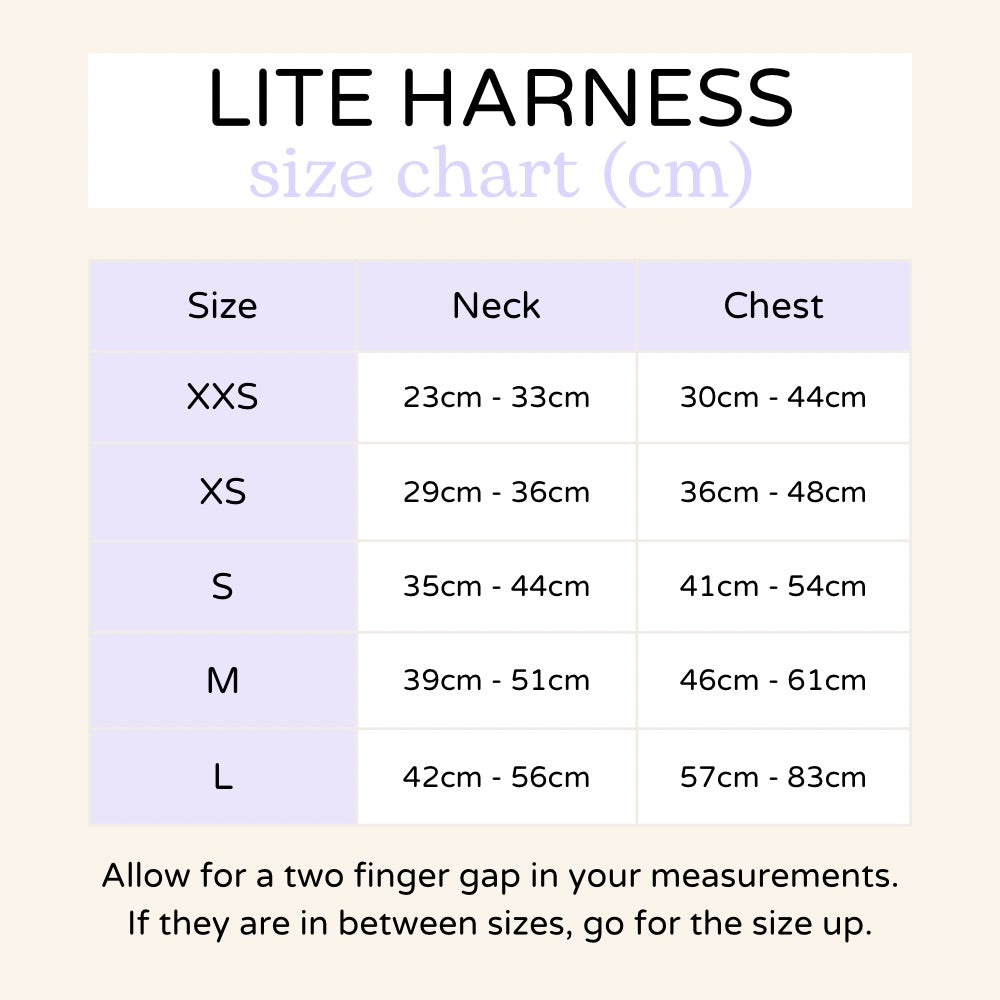 Arnés Ajustable Lite - Rosé