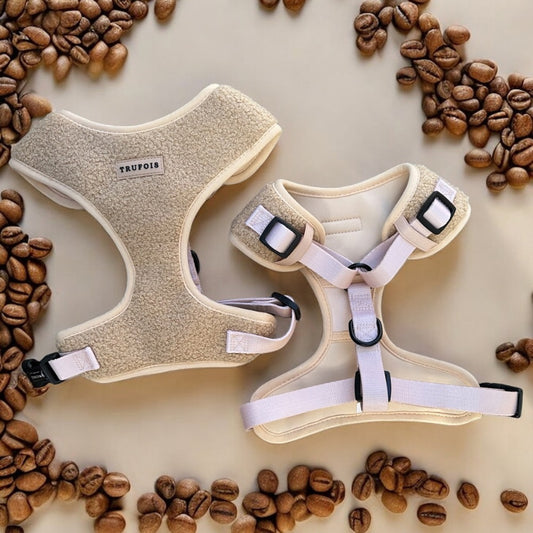 Teddy Koiran Valjaat Cappuccino Trufois Nalle