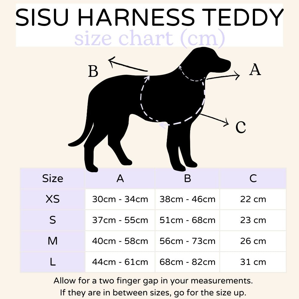 Teddy Sisu Harness - Licorice