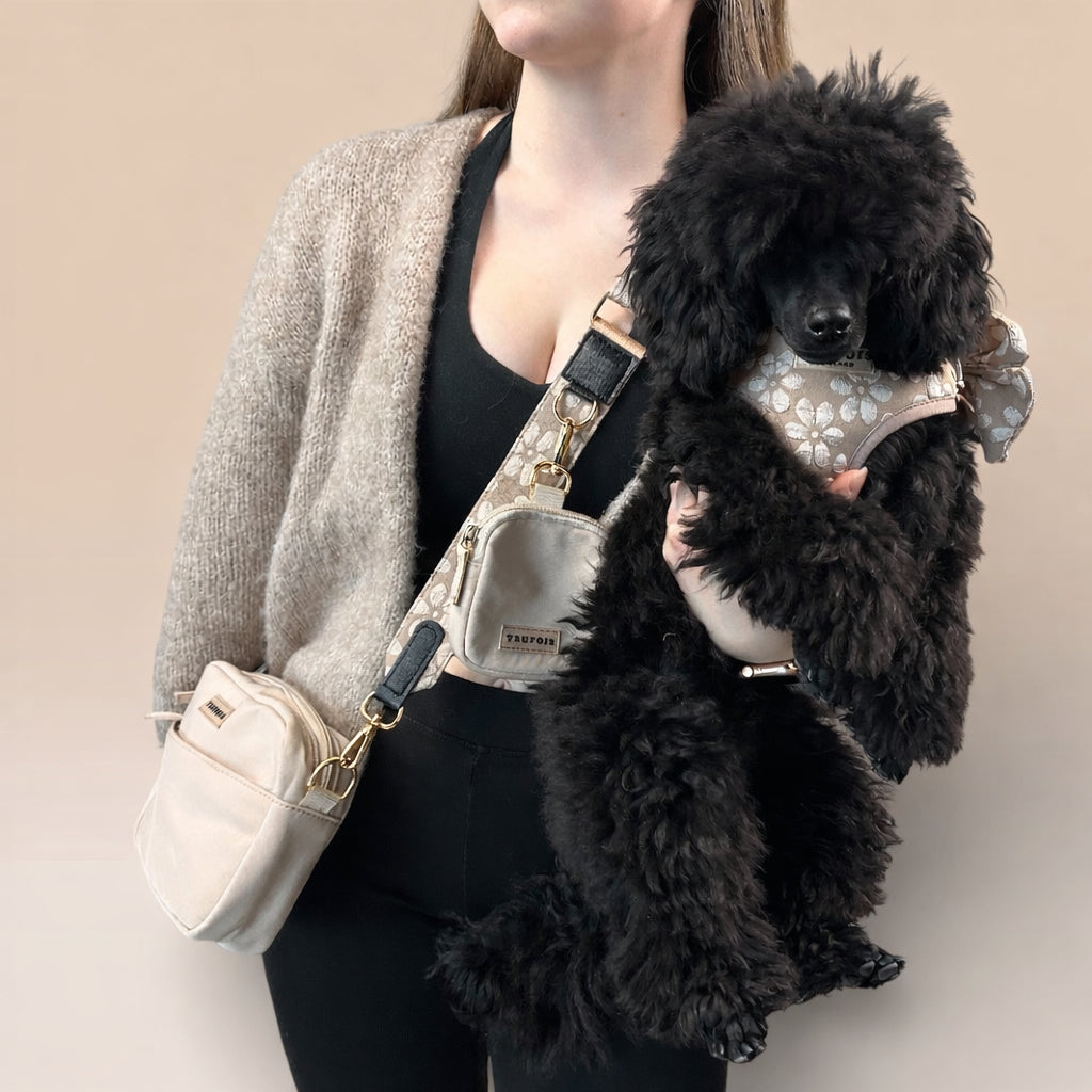 Bolso para Pasear Perros - Beige