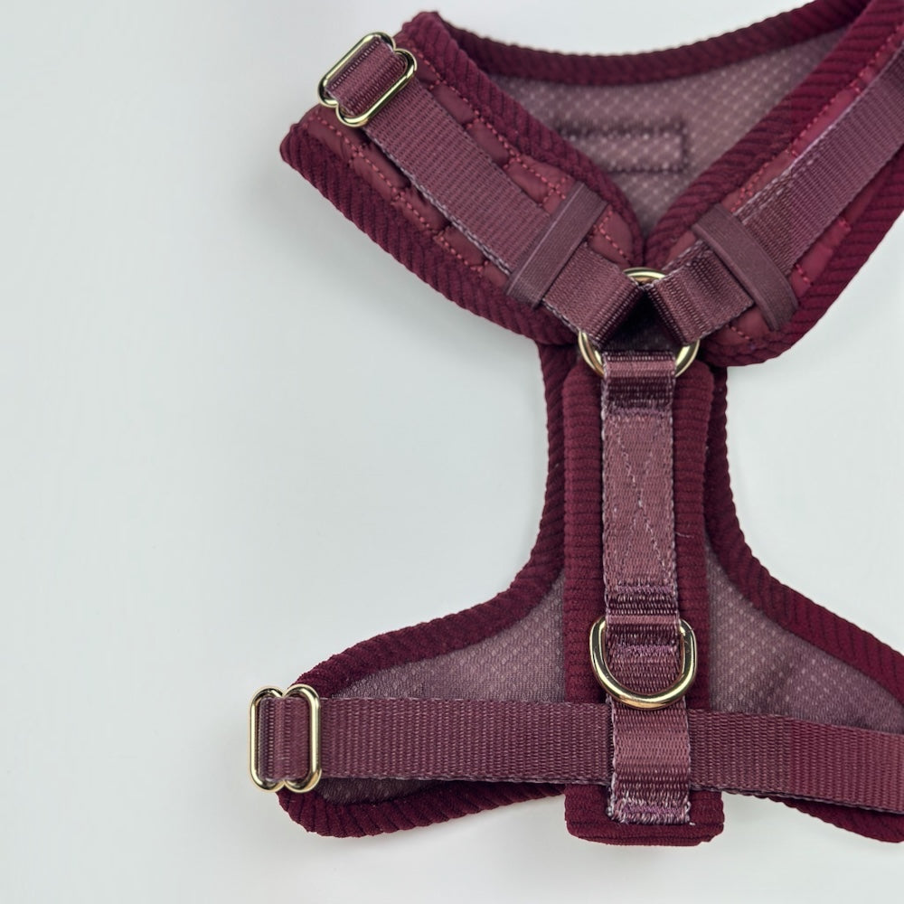 Lite Harness - Quilted Burgundy