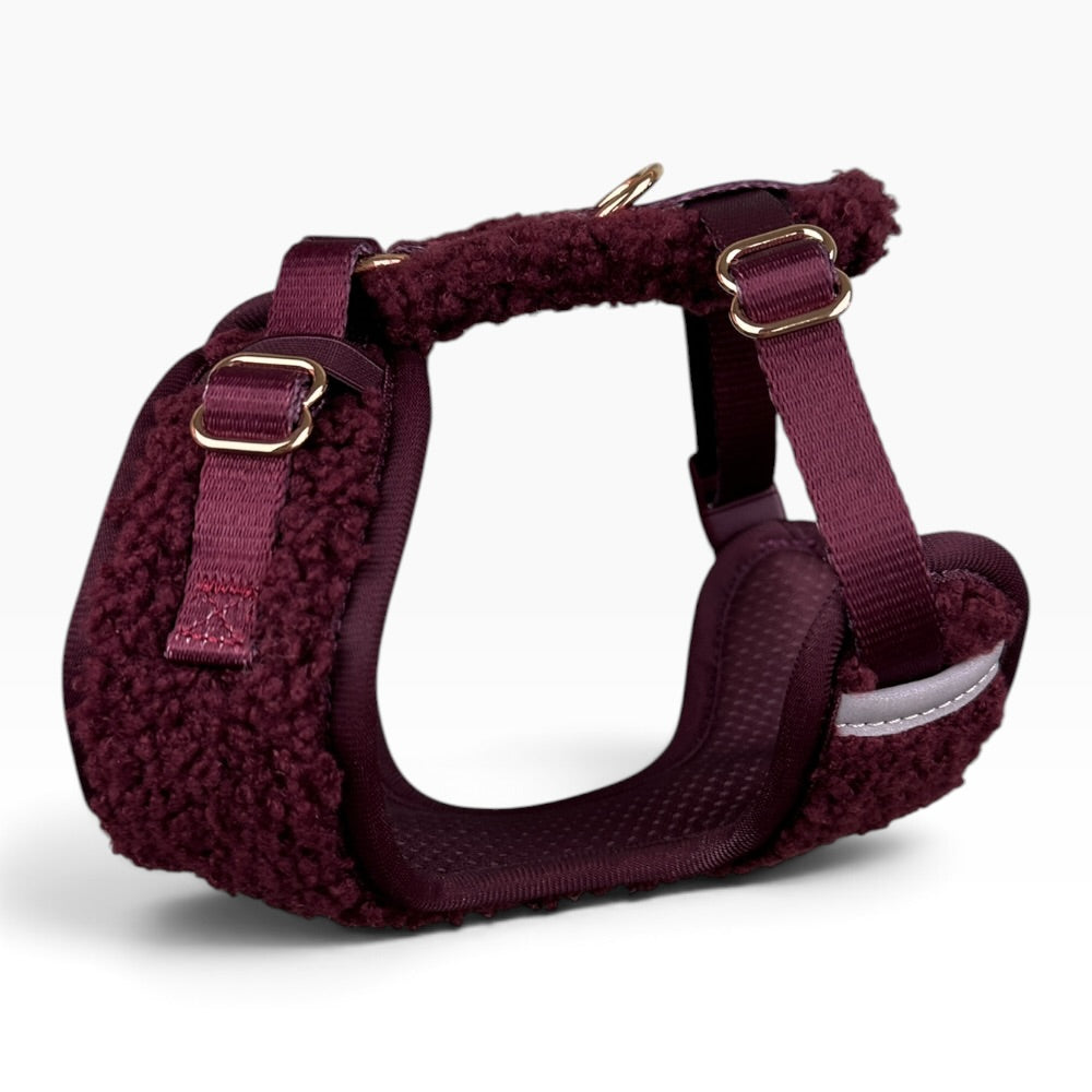 Lite Harness - Teddy Burgundy