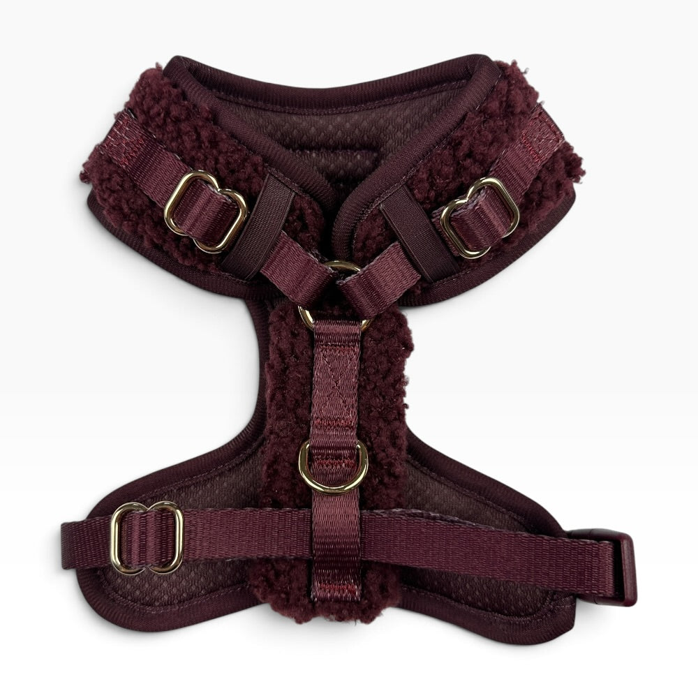 Lite Harness - Teddy Burgundy