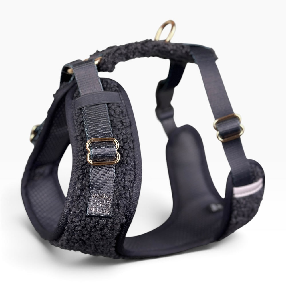 Lite Harness - Teddy Charcoal