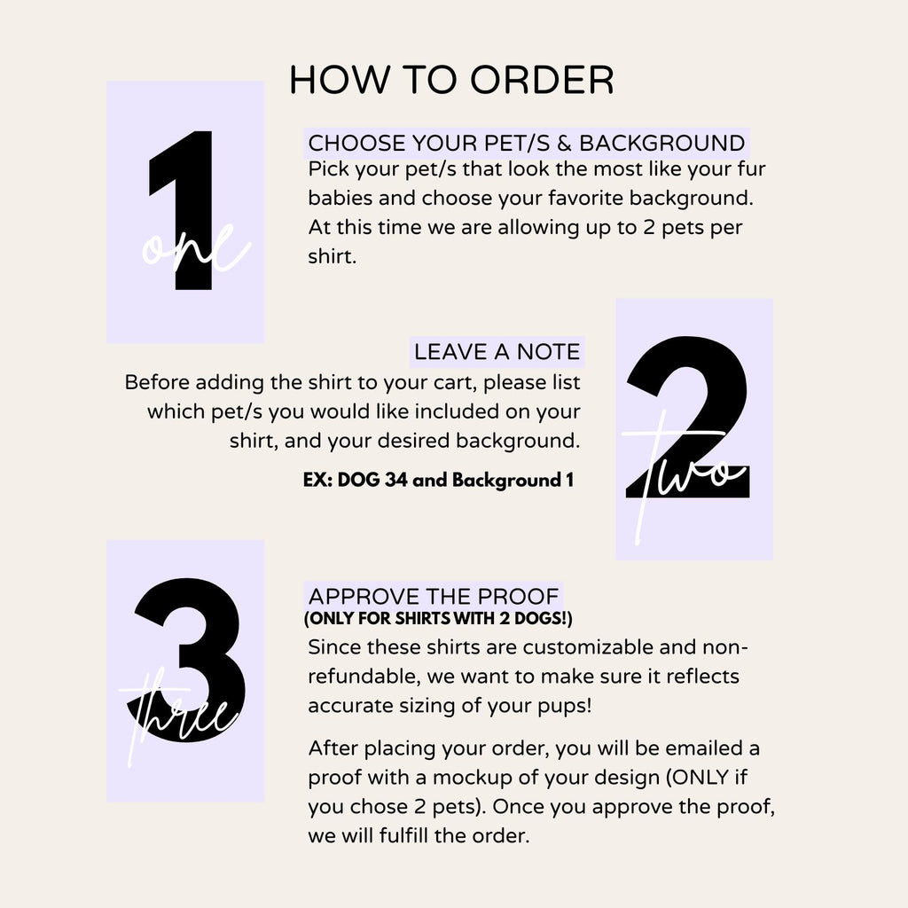 Semi-Custom Pet Portrait T-Shirt, Unisex