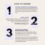 Semi-Custom Pet Portrait T-Shirt, Unisex