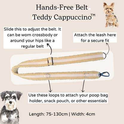 Hands Free Belt Teddy Cappuccino Trufois