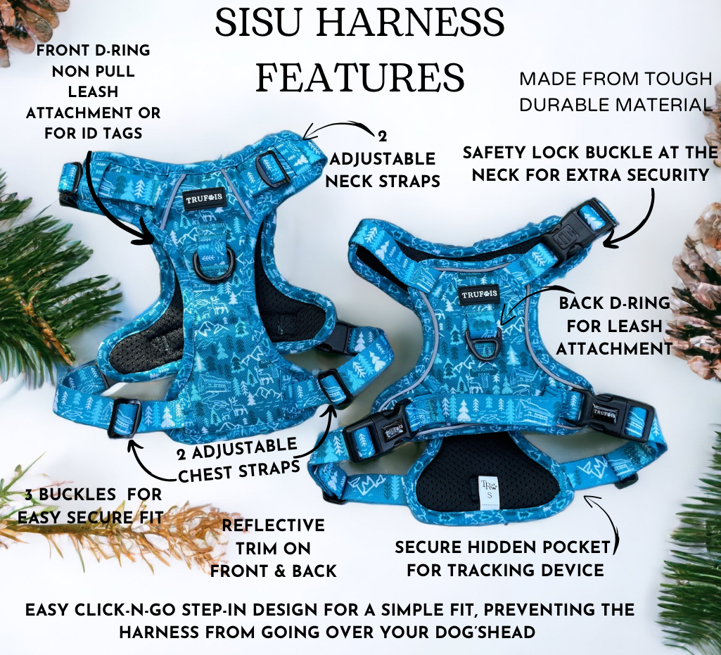 Sisu Harness - Lakes, Trails and Tails