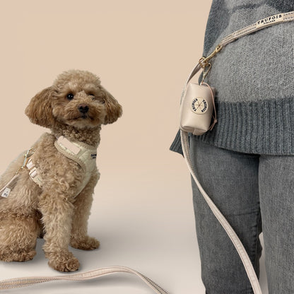 Adjustable Leash - Beige