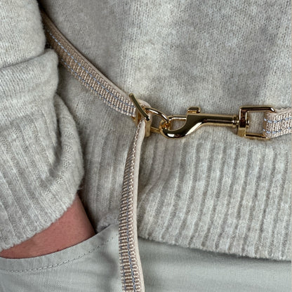 Adjustable Leash - Beige