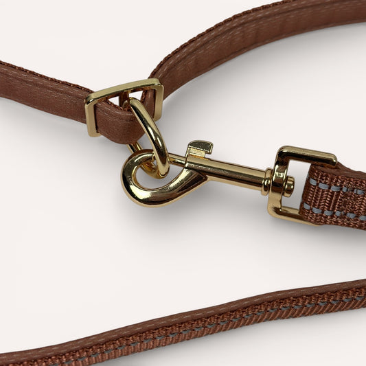Adjustable Leash - Brown