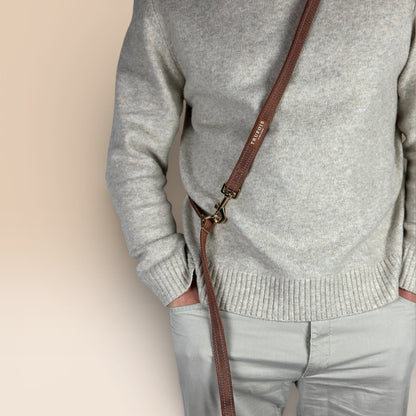 Adjustable Leash - Brown