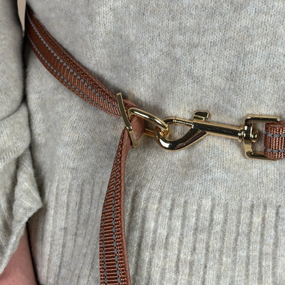Adjustable Leash - Brown