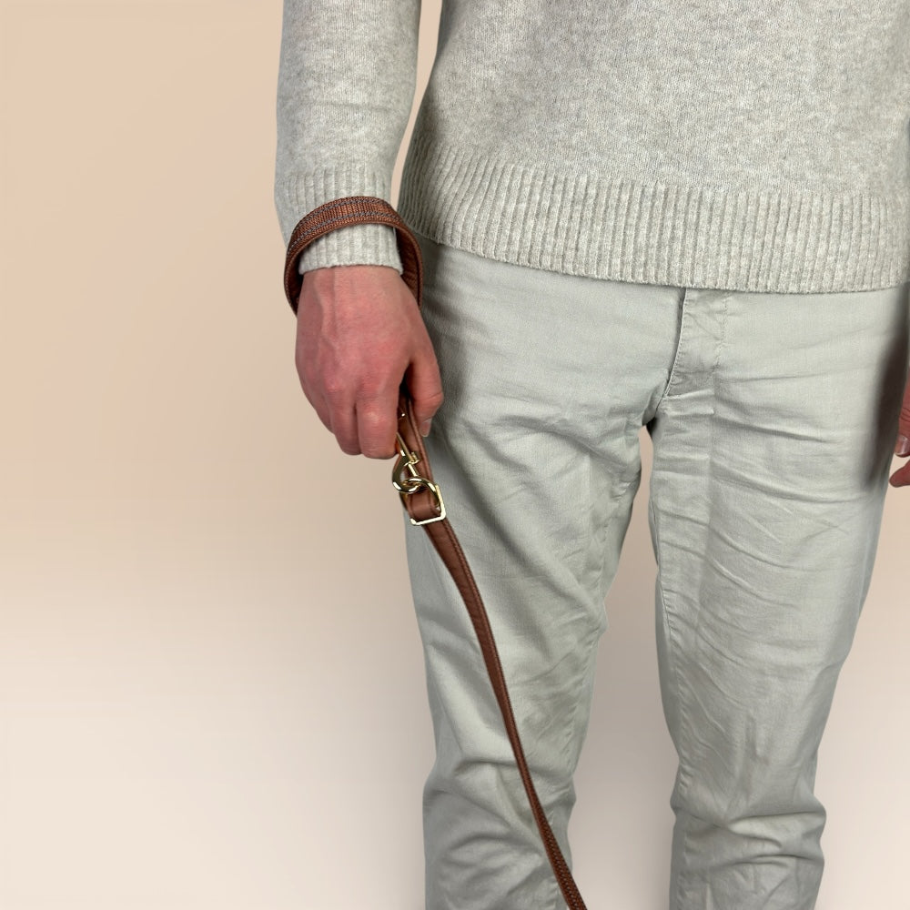 Adjustable Leash - Brown