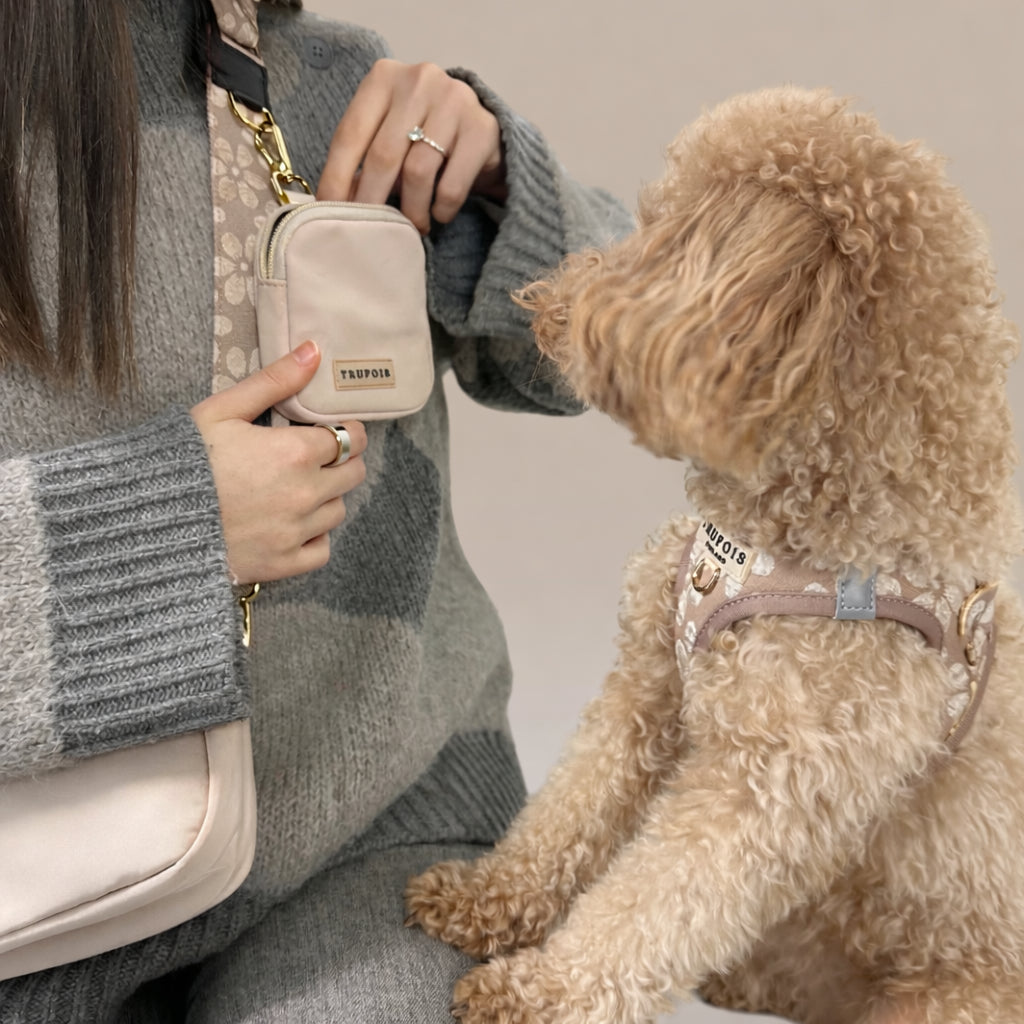 Bolso para Pasear Perros - Beige