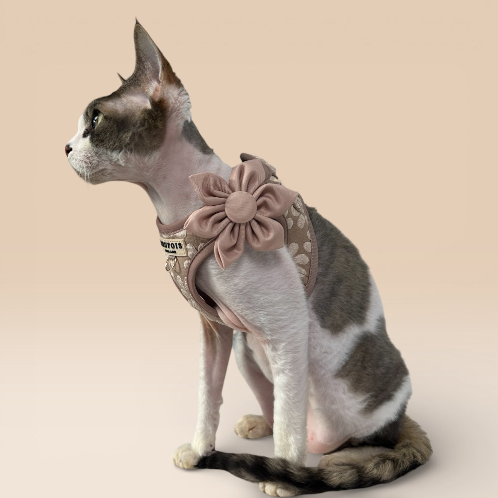 Collar Flower - Beige