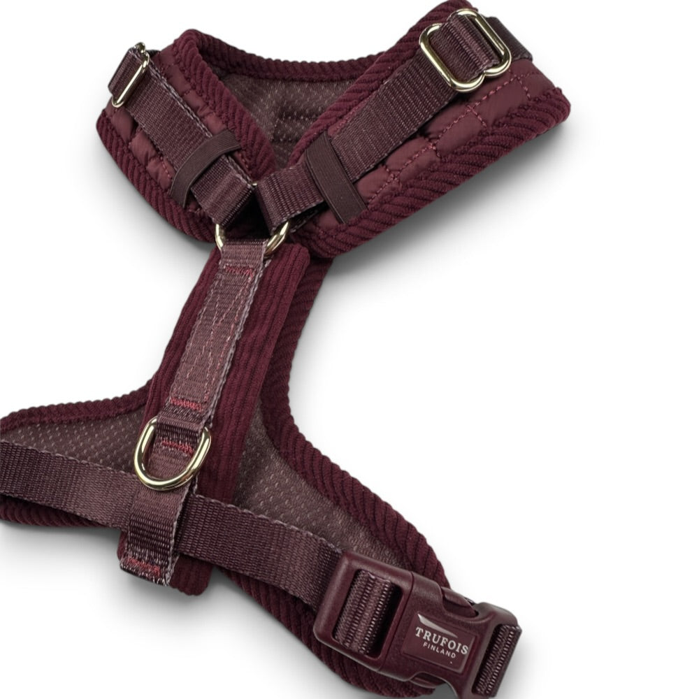 Lite Harness - Quilted Burgundy