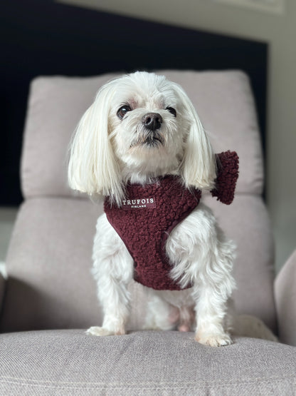 Lite Harness - Teddy Burgundy