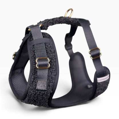 Lite Harness - Teddy Charcoal