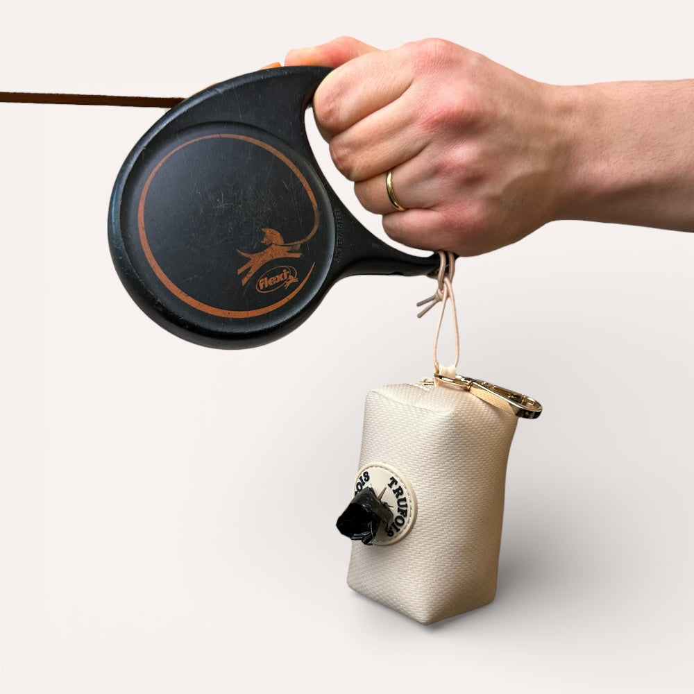 Soporte para Bolsas de Excrementos - Beige
